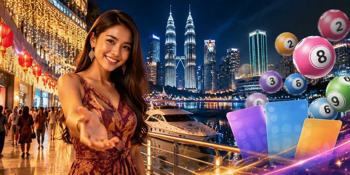 Suasana permainan nombor dan slot bergaya Malaysia di Kuala Lumpur